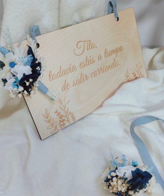 Cartel novios